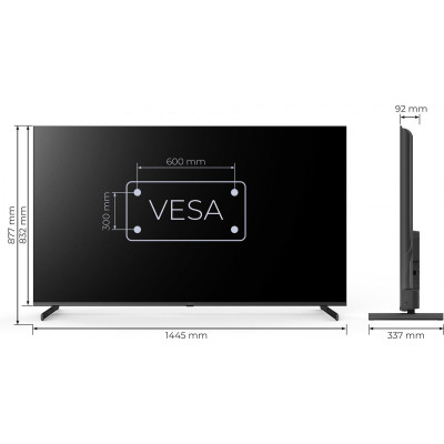 KIVI 65'' UHD Optima L5 HDR (65U710QB)