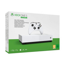 Microsoft Xbox One S 1TB All-Digital Edition Console White (NJP-00024)
