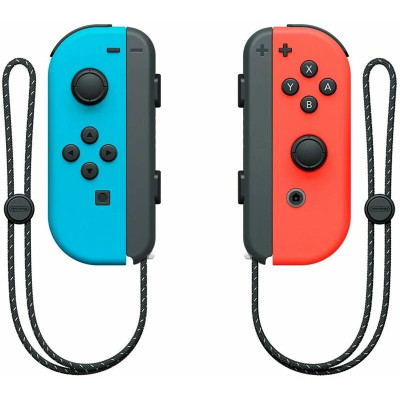 Nintendo Switch OLED with Neon Blue and Neon Red Joy-Con (045496453442)