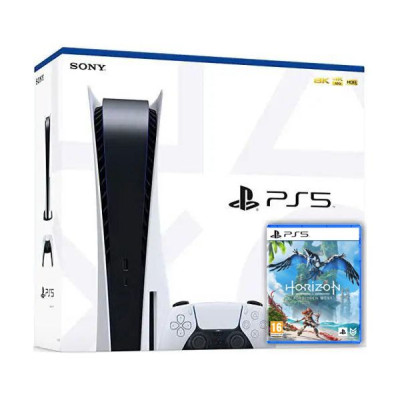 Sony PlayStation 5 White 825Gb + Horizon Forbidden West