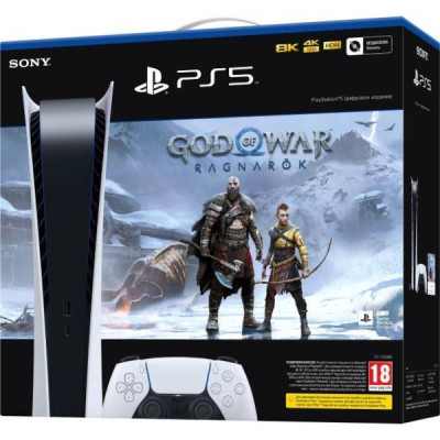 Sony PlayStation 5 Digital Edition 825GB God of War Ragnarok Bundle