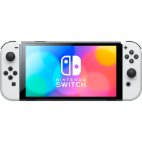 Nintendo Switch OLED with White Joy-Con