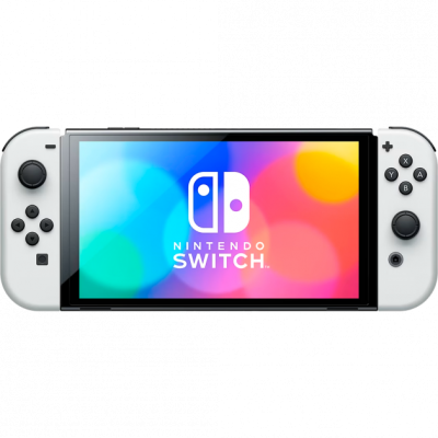 Nintendo Switch OLED with White Joy-Con