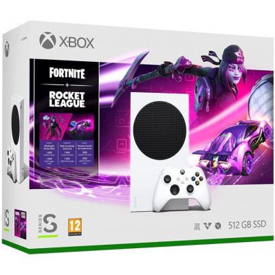 Microsoft Xbox Series S 512 GB + Fortnite + Rocket League Bundle (RRS-00034)