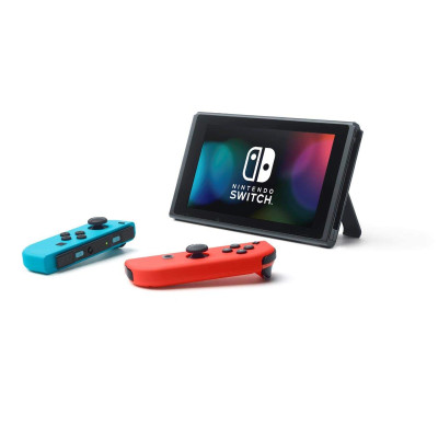 NINTENDO SWITCH NEON BLUE / NEON RED JOY-CON + MARIO KART 8 DELUXE