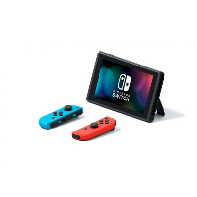 Nintendo Switch Neon Blue-Red Mario Kart 8 Deluxe Bundle
