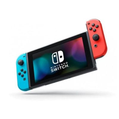 Nintendo Switch Version 2 Neon Red and Blue (HAD-S-KABAA)