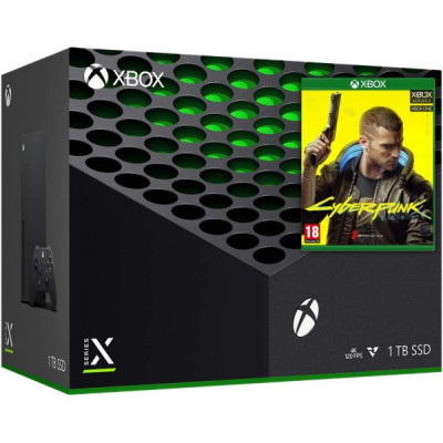 Microsoft Xbox Series X 1TB + Cyberpunk 2077