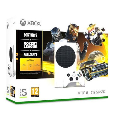 Microsoft Xbox Series S 512GB + Fortnite + Rocket League + Fall Guys