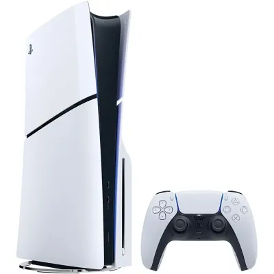 Sony PlayStation 5 Slim, White, Blu-ray (112028)