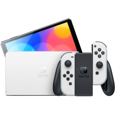 Nintendo Switch OLED with White Joy-Con (045496453435)