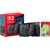 Nintendo Switch 2 Black Pokemon Pokopia Bundle (045496337445)