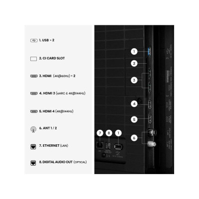 HISENSE 85E8S