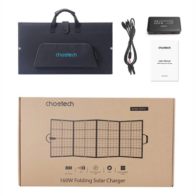 Choetech Solar panel 160W (SC010-BK)
