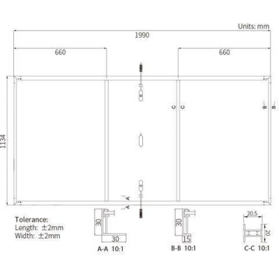 Longi Solar LR7-60HVH-540M Hi-Mo X10 Black Frame