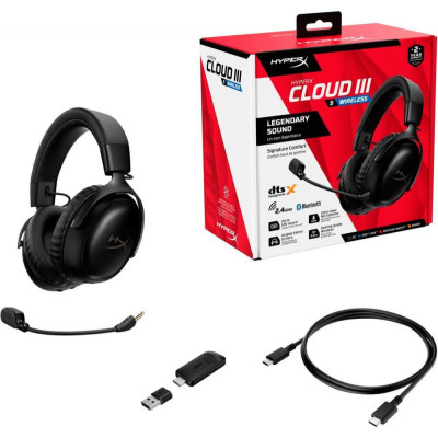 HyperX Cloud III S Wireless Black (A59YZAA) HyperX Cloud III S Wireless Black (A59YZAA)