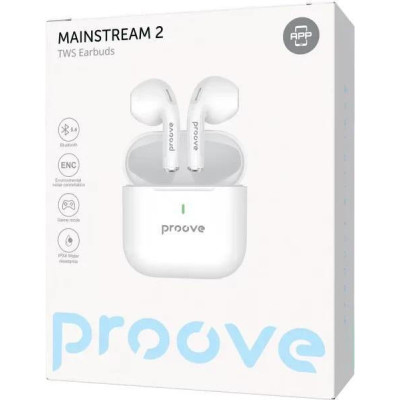 Proove Mainstream 2 TWS (APP) White (TWMS2001AP02)