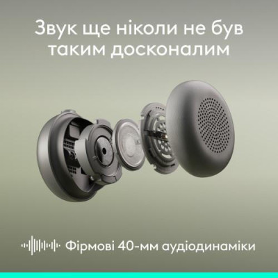 TWS Logitech Zone Wireless 2 ES Graphite (981-001503)