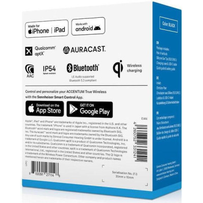 Sennheiser ACCENTUM True Wireless Black (700262)