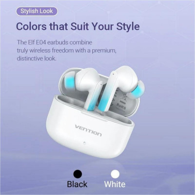 Vention Elf Earbuds E04 White (NBIW0)
