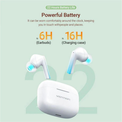 Vention Elf Earbuds E04 White (NBIW0)
