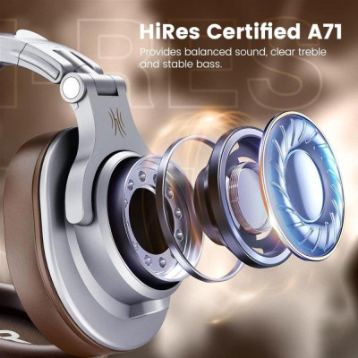 OneOdio A71 Silver Brown