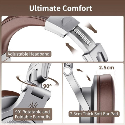 OneOdio A71 Silver Brown