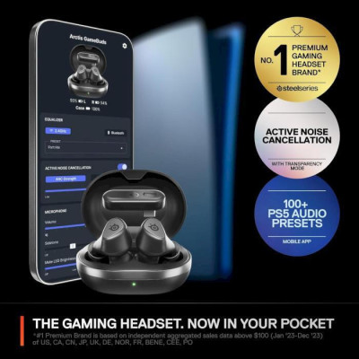 SteelSeries Arctis GameBuds Black (61680)