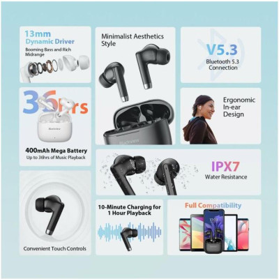Blackview AirBuds 4 White