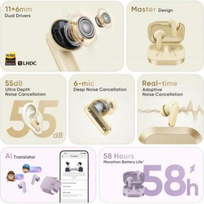 realme Buds Air 8 Master Gold