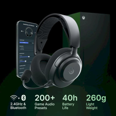 SteelSeries Arctis Nova 3X Wireless MultiPlatform/Xbox Black (61689)