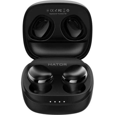 TWS HATOR Hyperpunk Truedots HD Black (HTA-411)