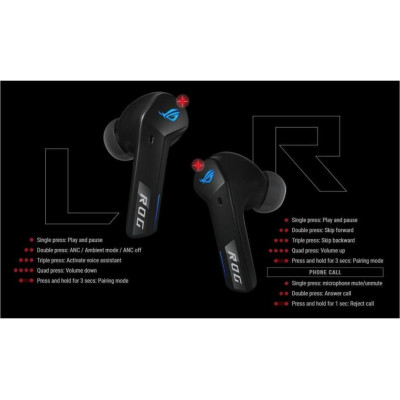 ASUS ROG Cetra True Wireless SpeedNova Black (90YH03Y0-BTUA00)