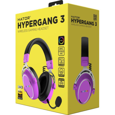 HATOR Hypergang 3 Wireless Cyber Violet (ESH52)