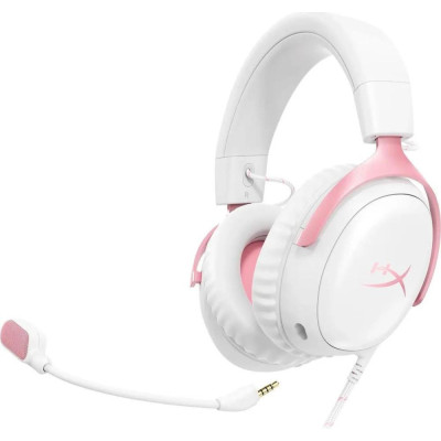 HyperX Cloud III White/Pink (9W1Q4AA)