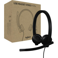 Logitech H570e Stereo USB-A Black (981-001430)