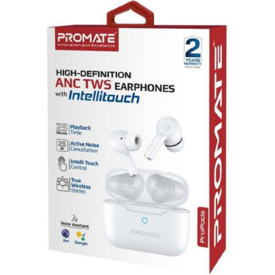 TWS Promate ProPods White (propods.white)