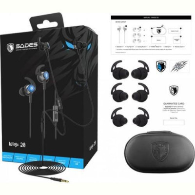 Sades SA-606 Wings 20 Black/Blue (SA606BLJ)