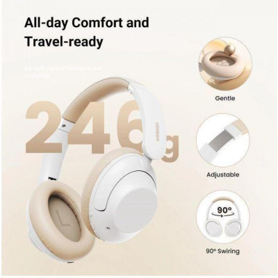 Ugreen HP202 HiTune Max5 Hybrid ANC White (15809)