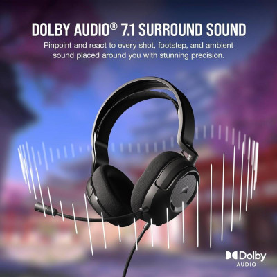 Corsair HS35 SURROUND v2 Black (CA-9011386)