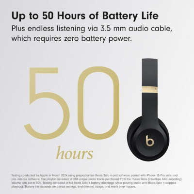 Beats by Dr. Dre Solo 4 Black/Gold (MC2L4)