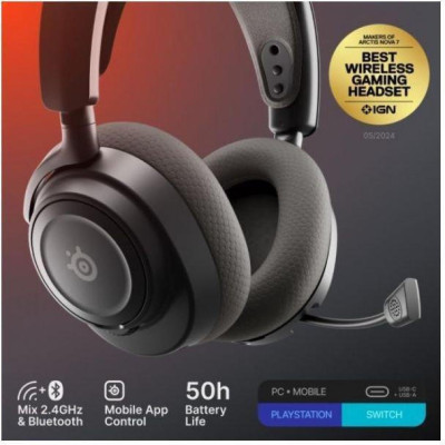 SteelSeries Arctis Nova 7 Wireless Gen 2 Black (61730)
