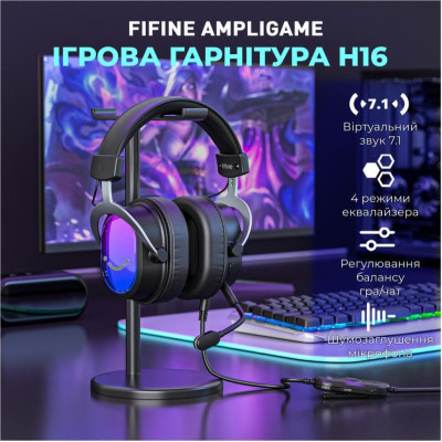 Fifine H16 RGB Black