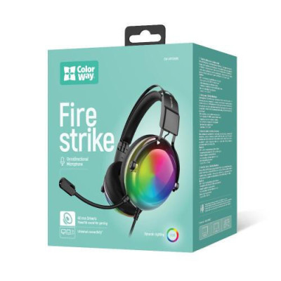 ColorWay FireStrike RGB Black (CW-HPG04BK)