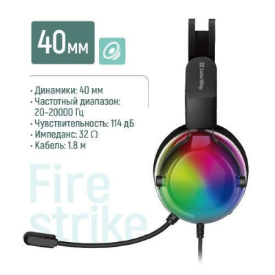 ColorWay FireStrike RGB Black (CW-HPG04BK)