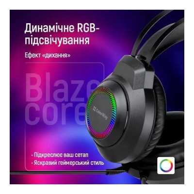 ColorWay BlazeCore RGB Black (CW-HPG03BK)