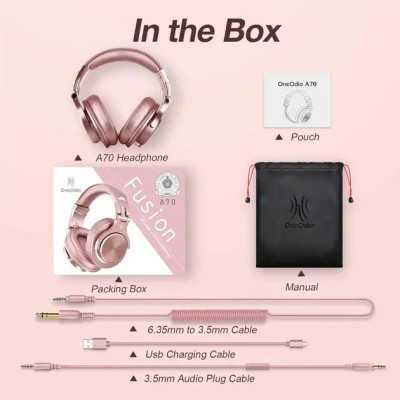 OneOdio Fusion A70 Rose Gold
