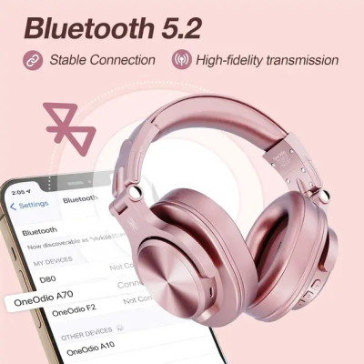OneOdio Fusion A70 Rose Gold