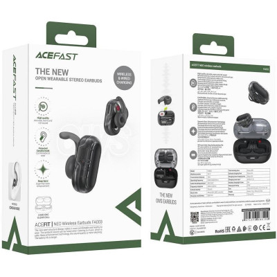 Acefast FA003 ACEFIT NEO Wireless Black (6974316283102)