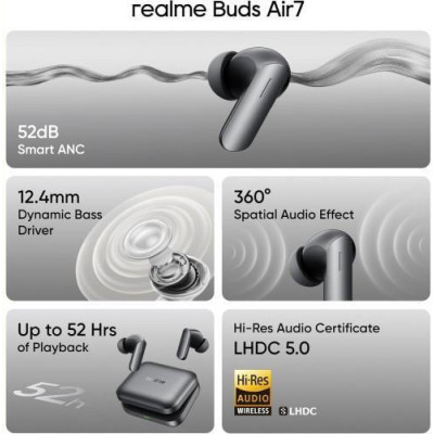 Realme Buds Air 7 Slate Grey